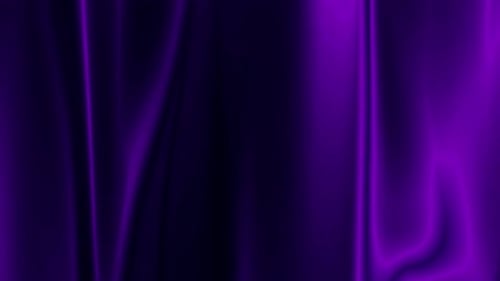 Abstract Purple Silk Wavy Motion Background Loop