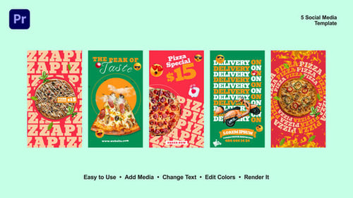 Pizza Instagram Stories