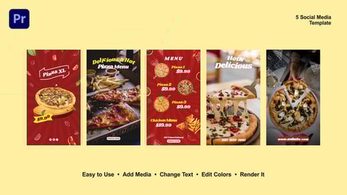 Pizza Menu Instagram Reels
