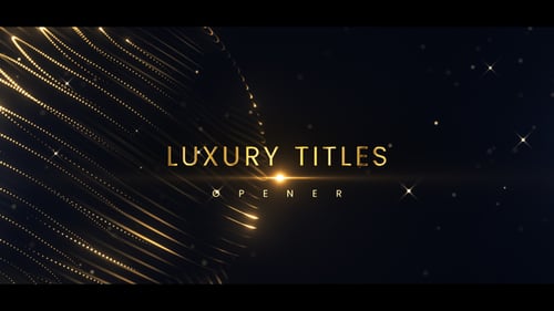 Luxury Titles Opener