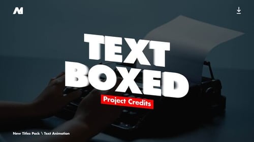 Text - Box Animator | After Effects