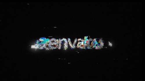 Glitch Logo Reveal V2