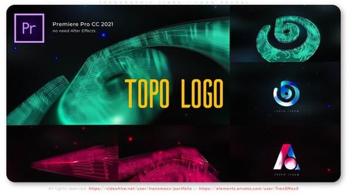 Líneas topográficas: presentación del logotipo