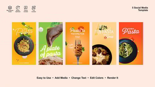 Pasta Instagram Stories