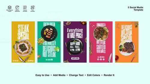 Restaurant Instagram Stories