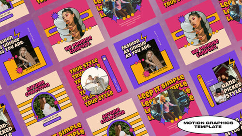 Lovely Fashion Instagram Post | Mogrt