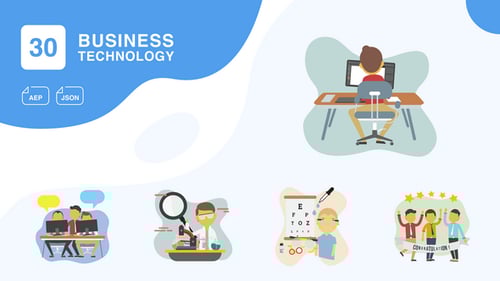 Animación empresarial y tecnológica | After Effects