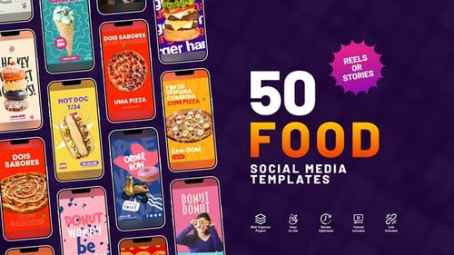 Dynamic Food Marketing Social Media Stories