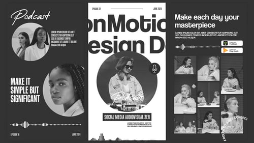 Social Media Audiovisualizers