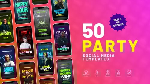 Dynamic Social Media Posts for Music Events with Neon Text