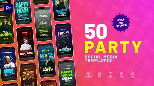 Dynamic Neon Event Promotion for Social Media