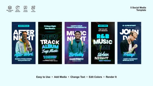 Dj Night Instagram Stories