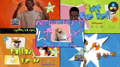 Youtube Slides for DaVinci Resolve