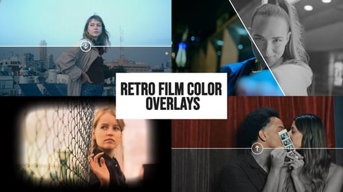 Retro Film Color Overlays