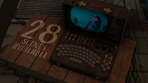 Steampunk Movie Mockup