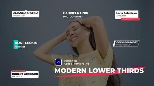 Modern Lower Thirds