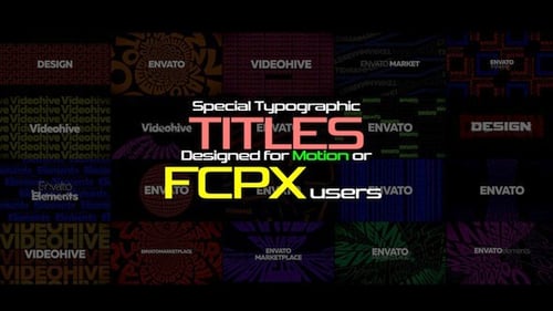 Special Typography Titles