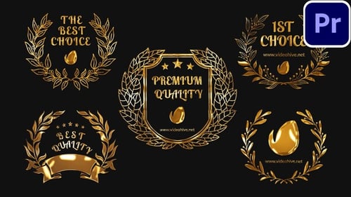 5 Goldene Auszeichnungen MOGRTs für Premiere Pro