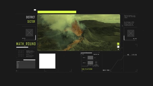 HUD Typography Satelite