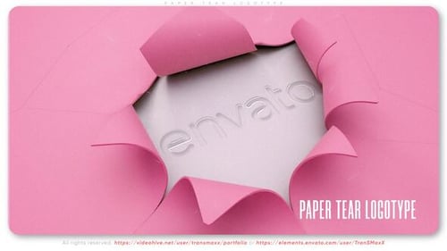 Paper Tear Logotype