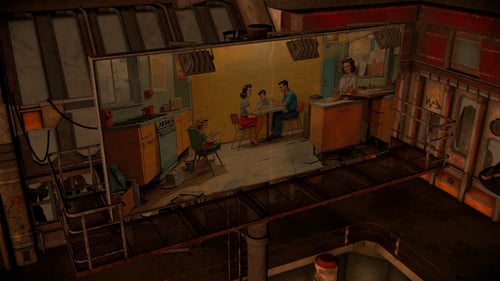 Post-Apocalyptic Billboard Mockup