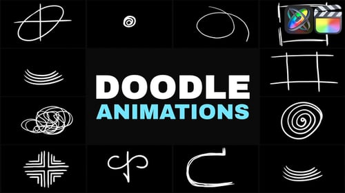 Abstract Sketchy Doodle Animations | FCPX