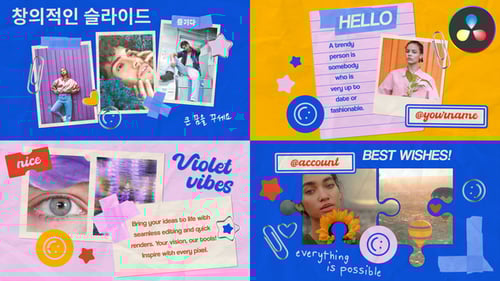 Creative Dynamic Modern Slideshow with Pop-up Elements