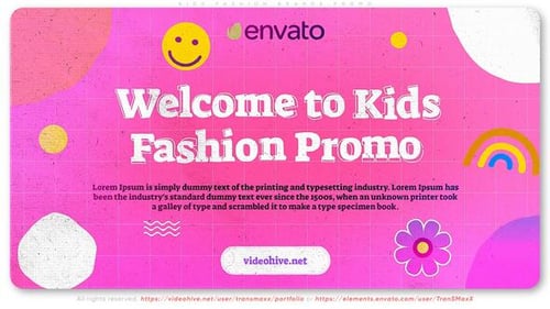 Playful Kids Fashion Brand Promo Video