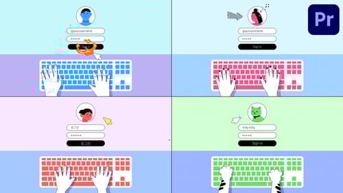 Keyboard Login Explainer for Premiere Pro