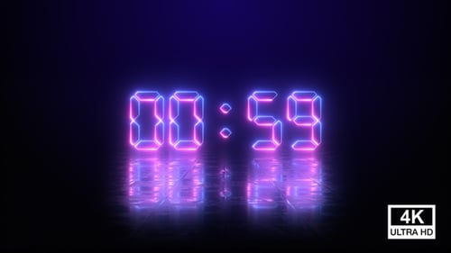 Compte à rebours numérique de dernière minute de l'année 2021