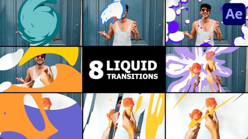 Liquid Transitions | After Effects