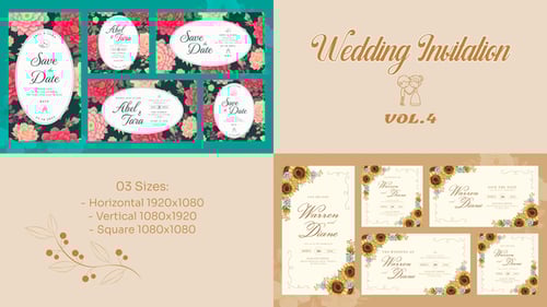 Wedding Invitation Vol.4