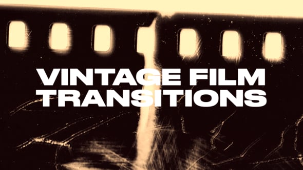 Retro Film Overlay Transition Effects Pack, Elements ft. film ...