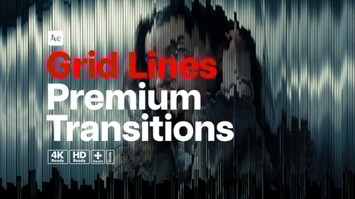 Premium Transitions Grid Lines - Dynamic Geometric Line Transition Effects Pack