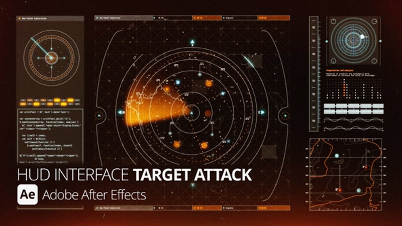 HUD Interface Hand & Finger Print Scanner Ae, Infographics ft. hand ...