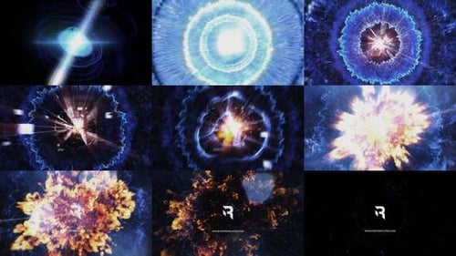 Epic Fire Explosion Logo Reveal