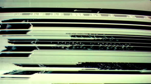 TV. Static color noise. Glitch Error Video Damage. Bad interference. Broken antenna