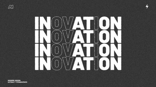 Modern Kinetic Typography Text Animations Pack