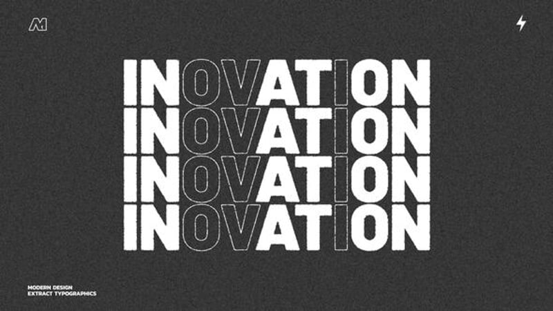 Dynamic Typography Loops, Video Displays ft. creative text Instagram ...