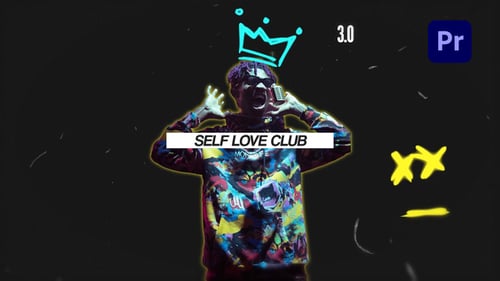 Grunge Neon Personal Promo