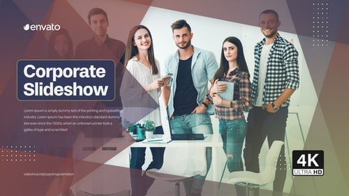 Apresentação de slides Corporativa Clássica