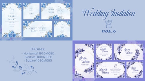 Wedding Invitation Vol.6