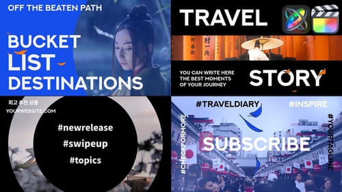 Typography Slideshow for FCPX