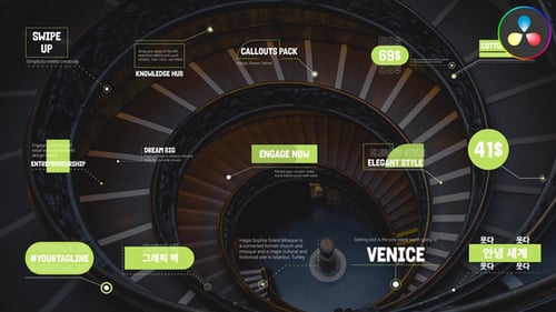 Smooth Callouts for DaVinci Resolve