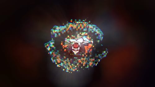 Pixel Scan Logo Reveal