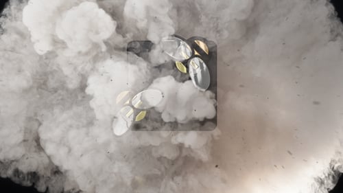 Smoke Shockwave Logo Reveal