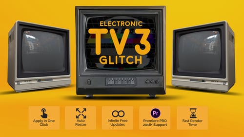 Electronic Glitch 3 For Premiere Pro