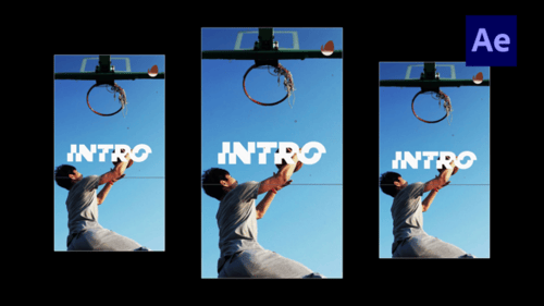 Dynamic Vertical Video Sport Opener with Kinetic Text