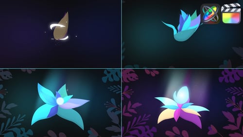 Magic Flower Logo for FCPX