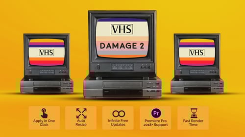VHS Damage 2 for Premiere Pro